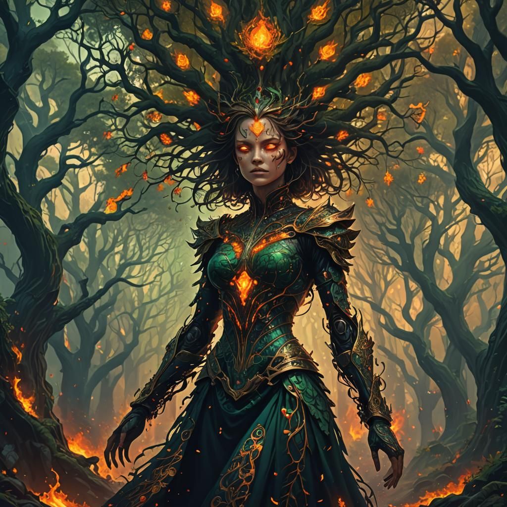 Nature Meets Technology: A Fractal Fantasy