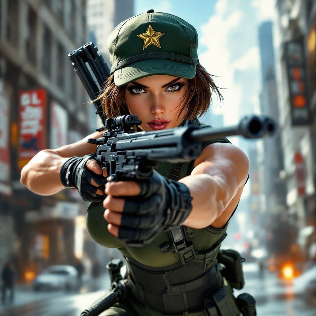 G. I. Joe's Lady Jaye - alternate realms
