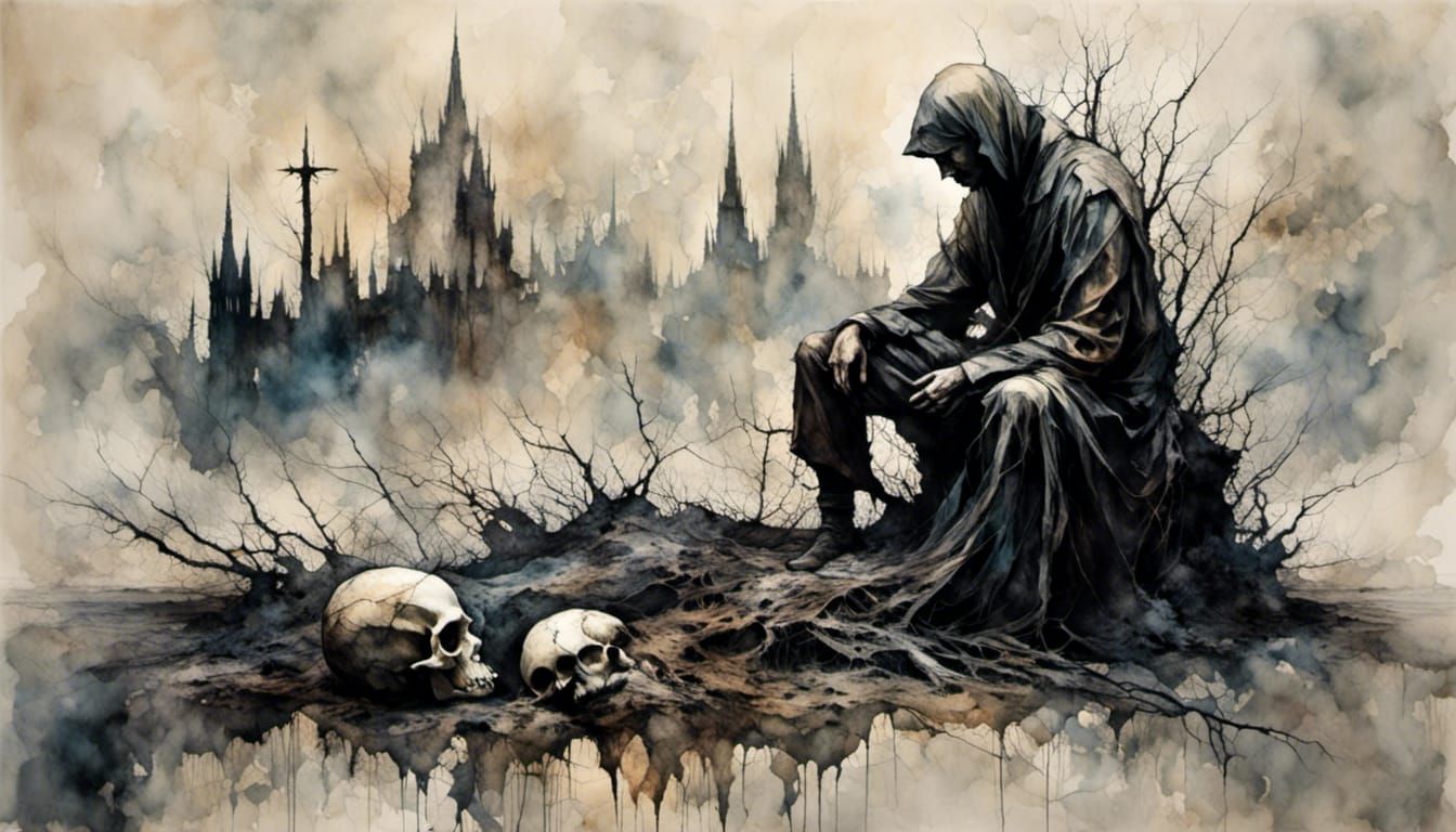 Dark War Graves: A Depressing Scene of Loss