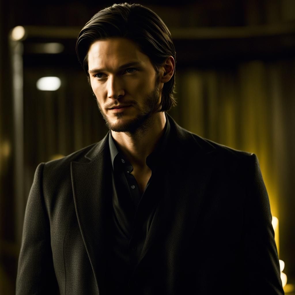 Daredevil Inspired Superhero Portrait