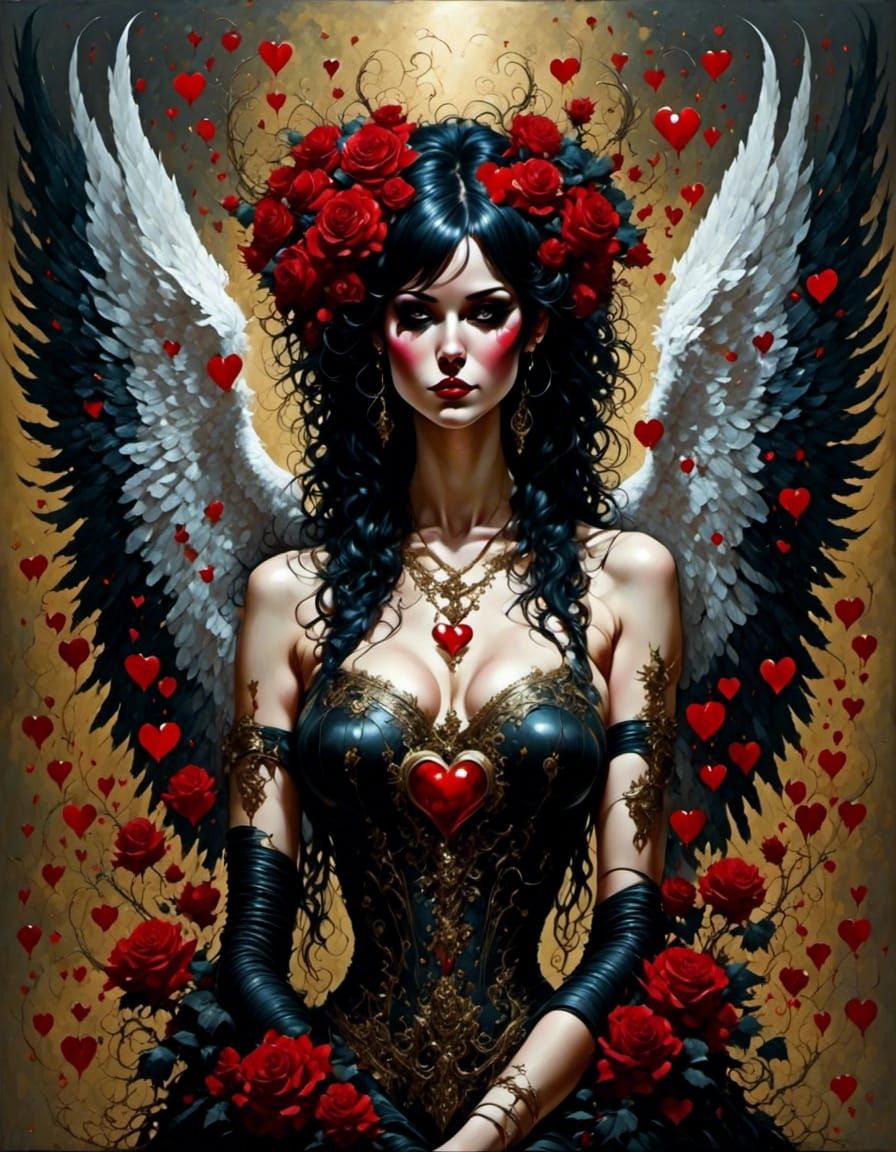 Angel of Hearts in Dark Angel Style