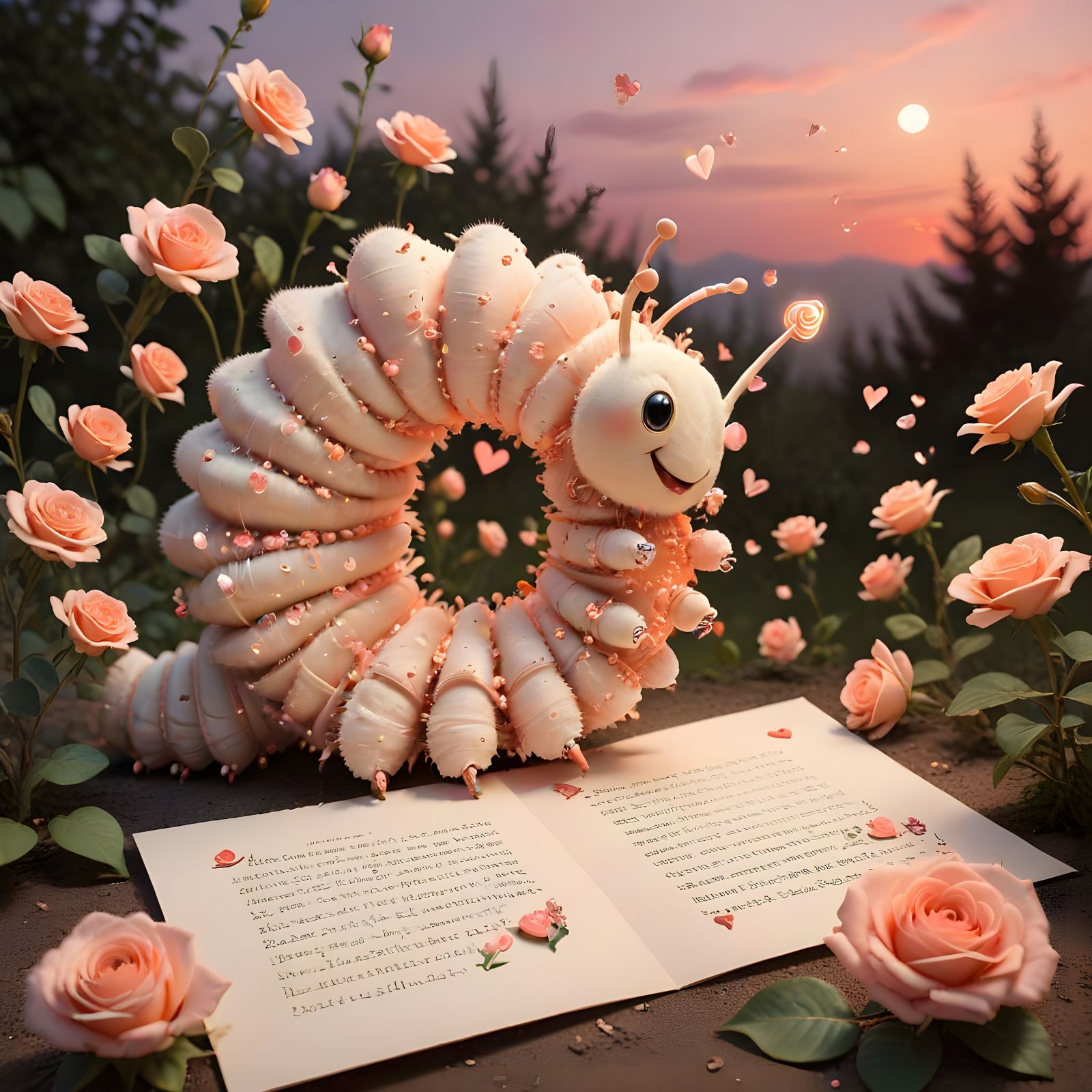 Blushing Caterpillar