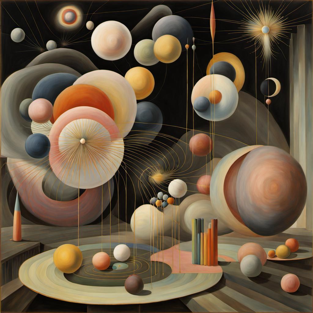 Explosion of Color: Abstract Painting in 8K