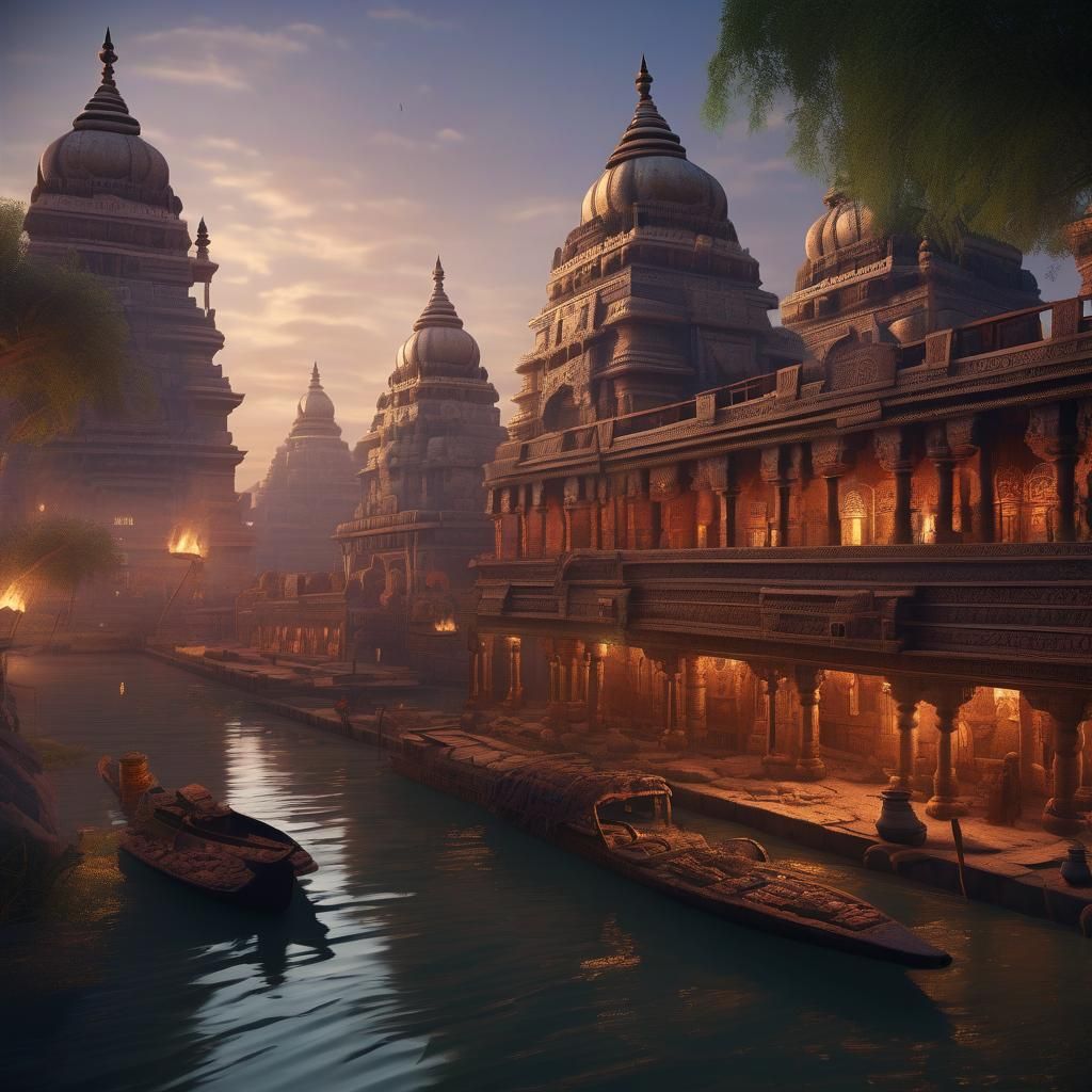 Kausambi Ancient City: India Trading Center on Yamuna River