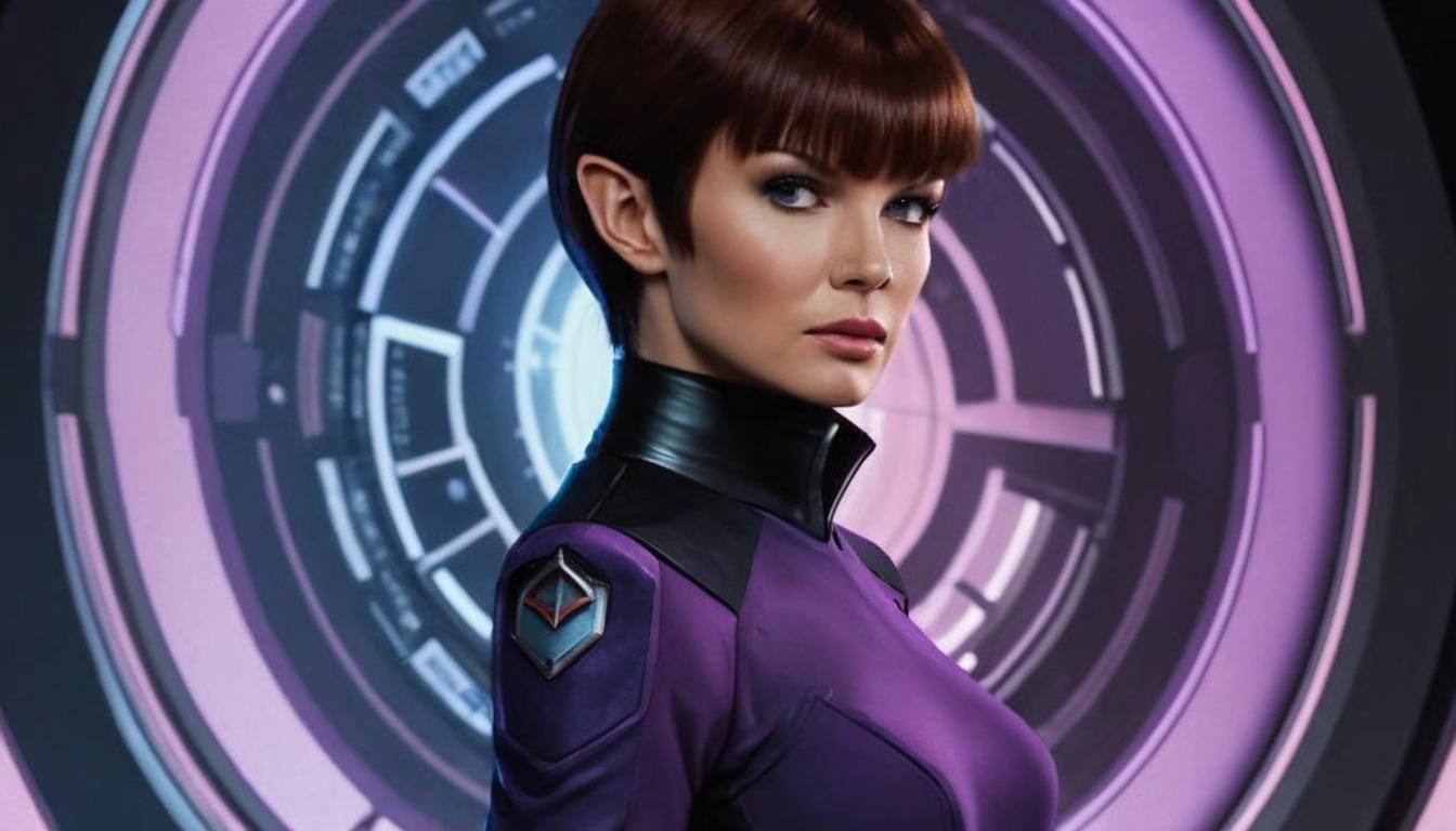 Close-Up of Textured Violet Fabric