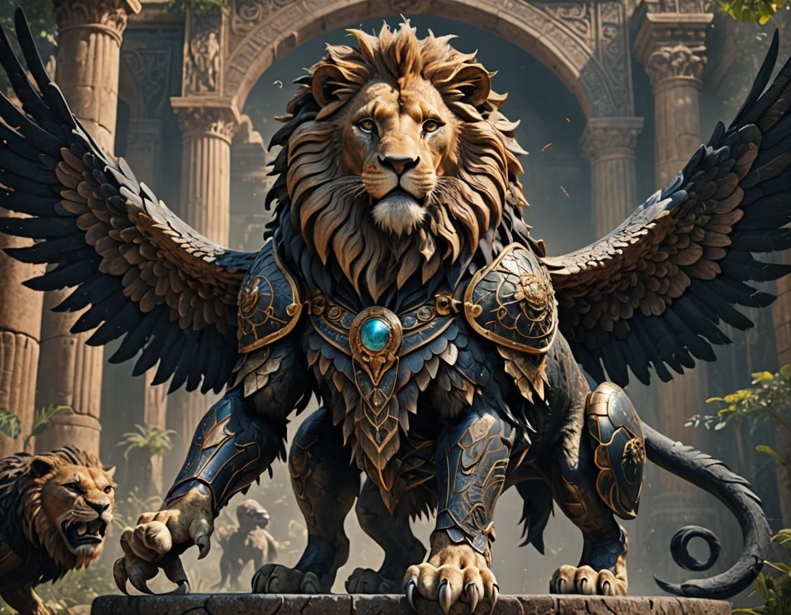 Visually Stunning Chimera: Mythical Creature Rendering