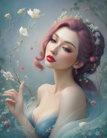 Sensual Whimsy Generated by AI