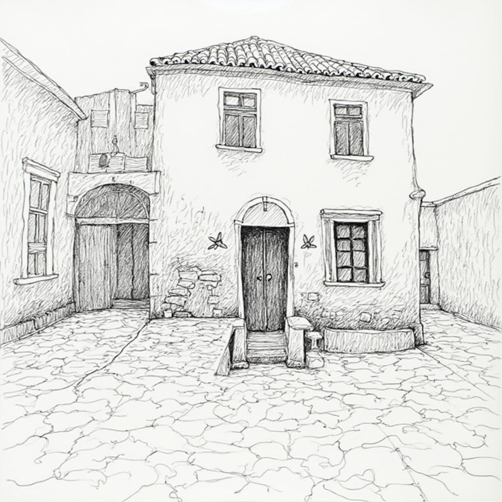 Hyper-Realistic Pencil Drawing in Classic Style