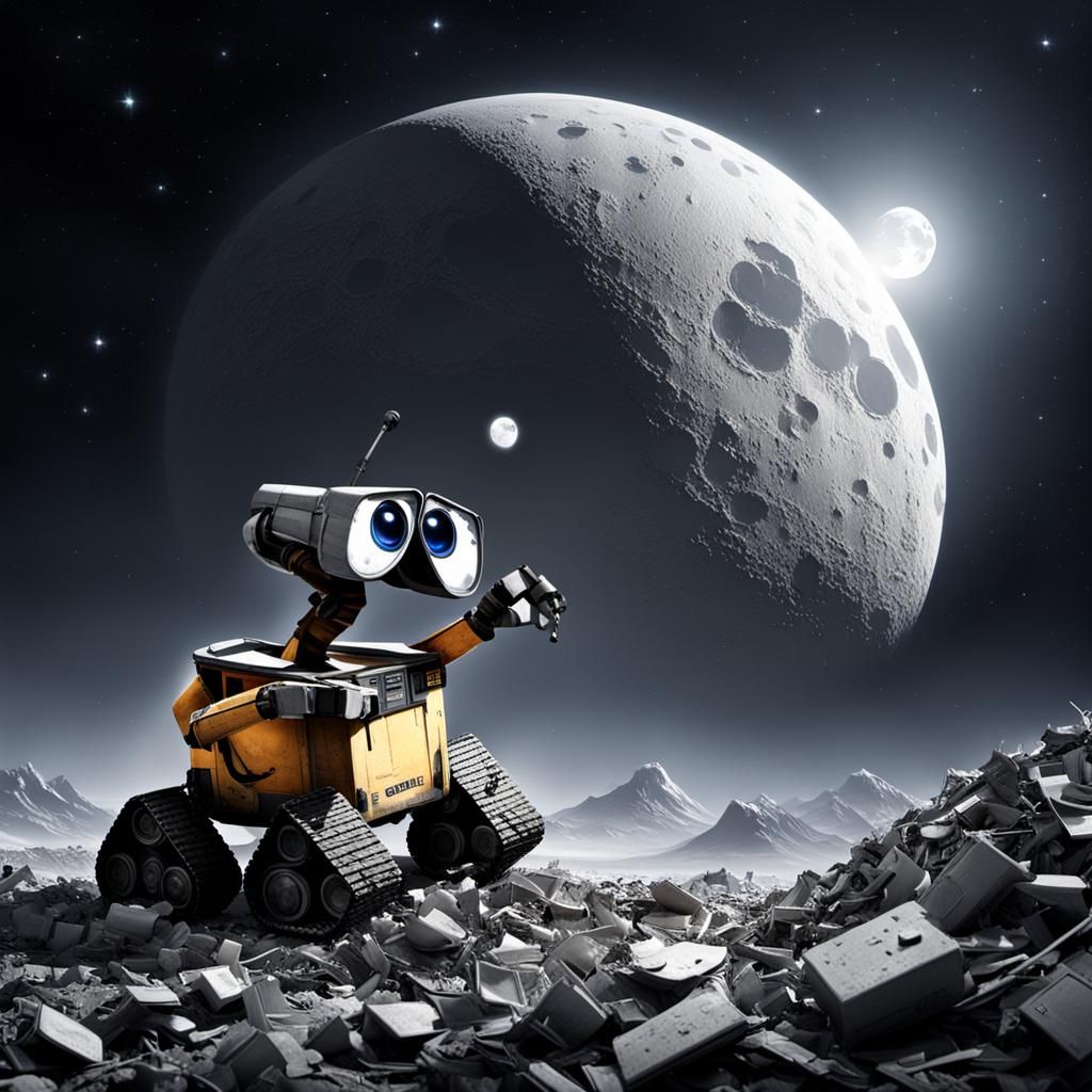 WALL E the last one cleans up the earth