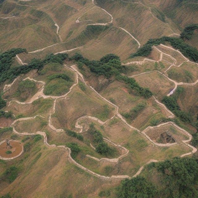 Aerial View of a Massive Ancient Chinese Battle
