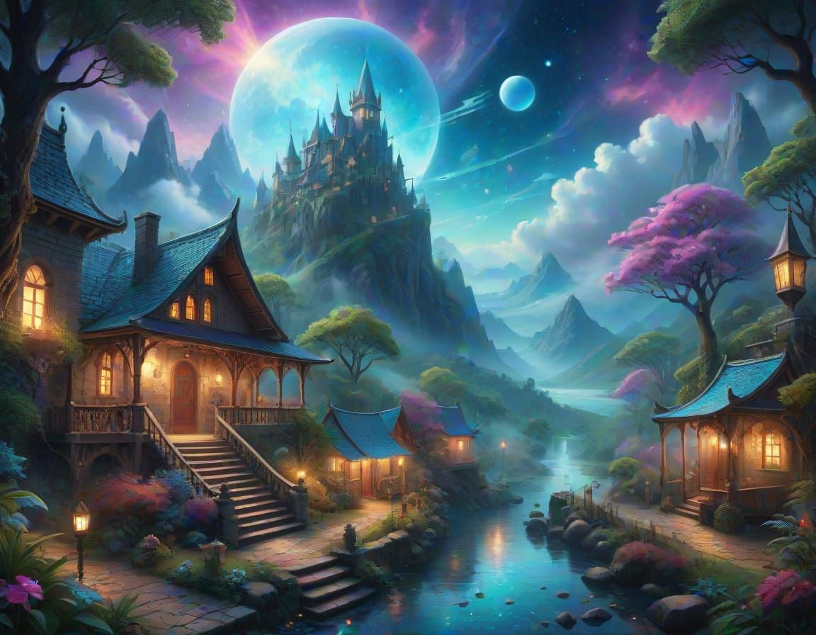 Epic Cinematic Masterpiece of a Heavenly Realm