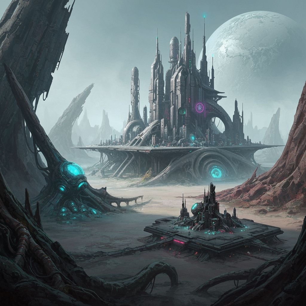 Stormtroopers vs Tiger in Futuristic Jungle