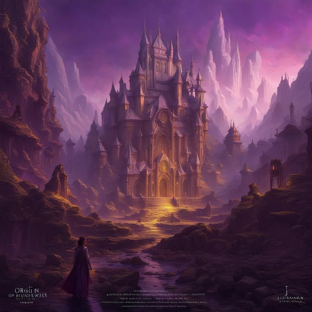 Origin of Universes: Dark Fantasy Concept Art