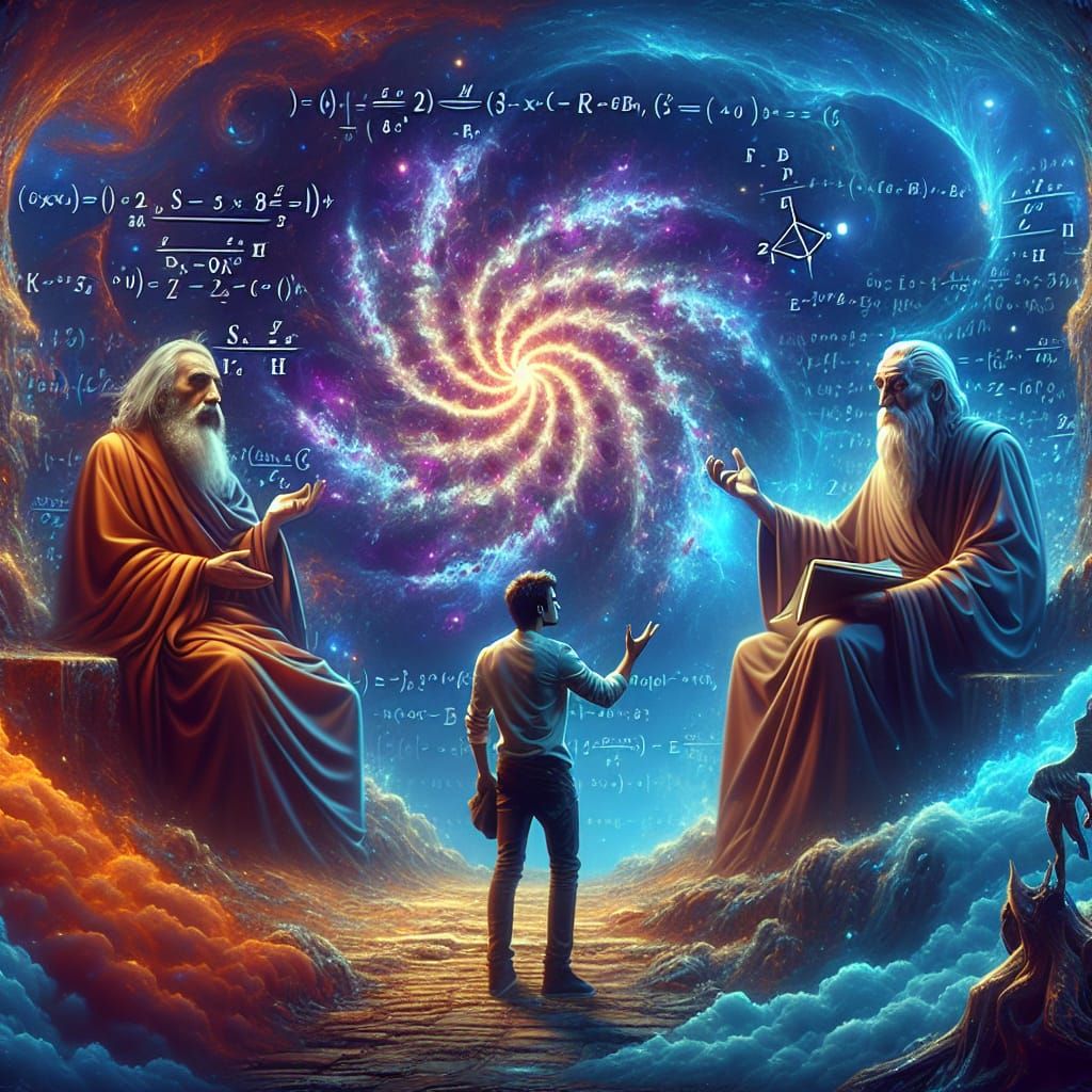 Science and Philosophy Dialogue in Fantasy Setting