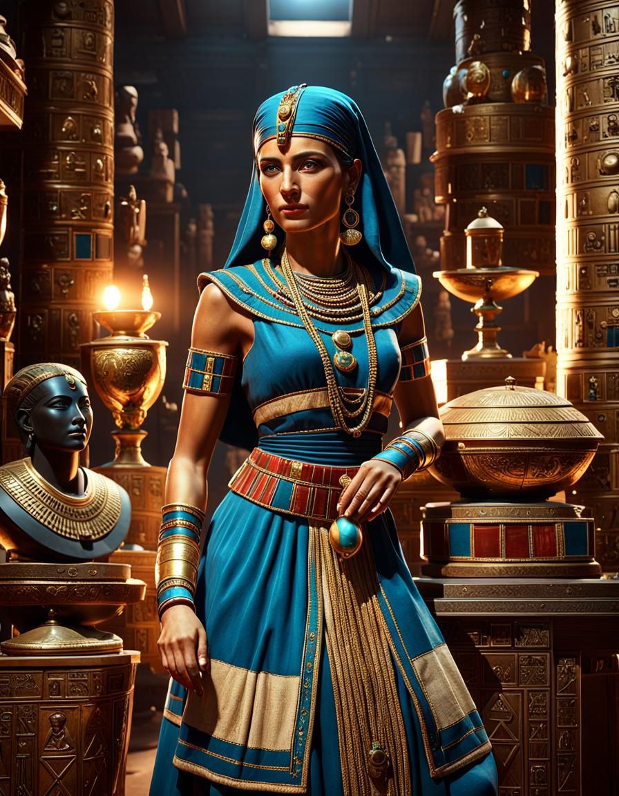 In an Antiqueties Shop