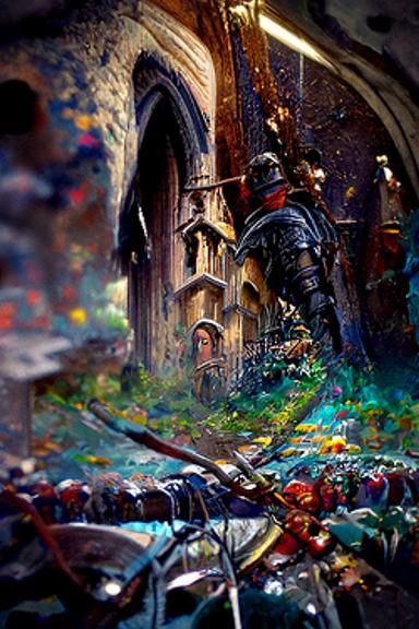 Hyperrealistic Medieval Fantasy Art Trending on Artstation