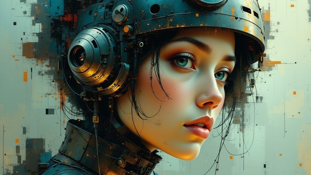 Dreaming Machine Portrait: Concept Art