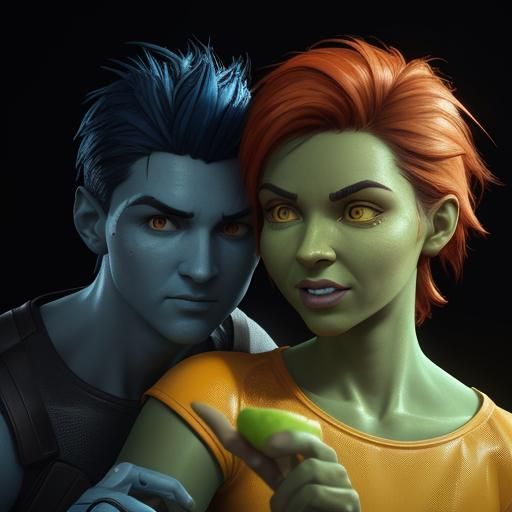 Ronaldo Feeds Messi: Pixar-Style 3D Render