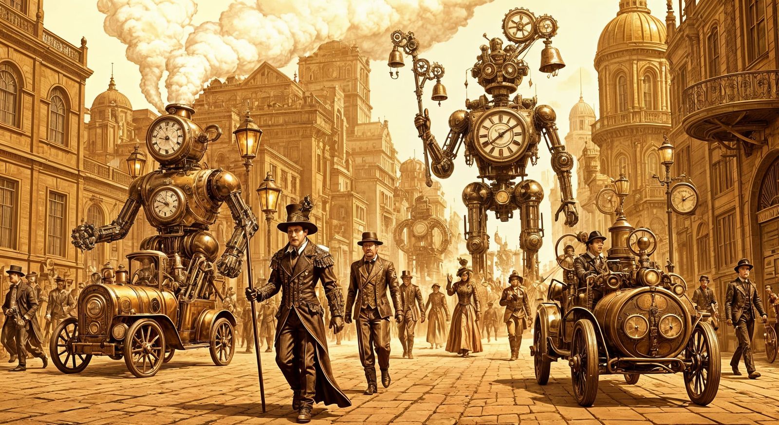 This movie was filmed when the world and everything in it was still all sepia tones.