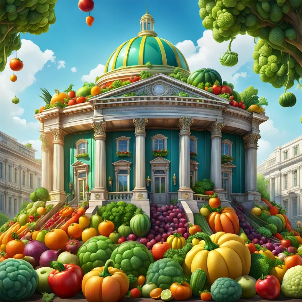 Partly Cloudy with a Chance of Fruits and Vegetables