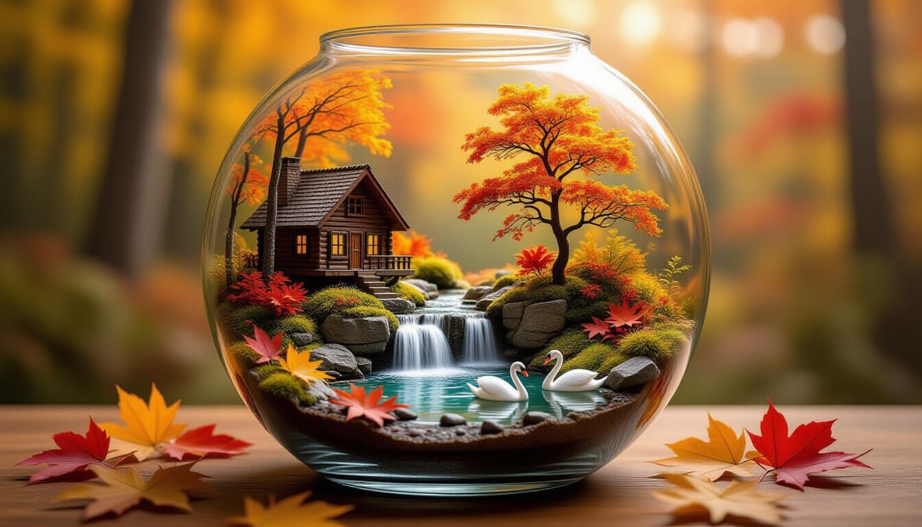 Miniature Autumnal Scenes 3.0