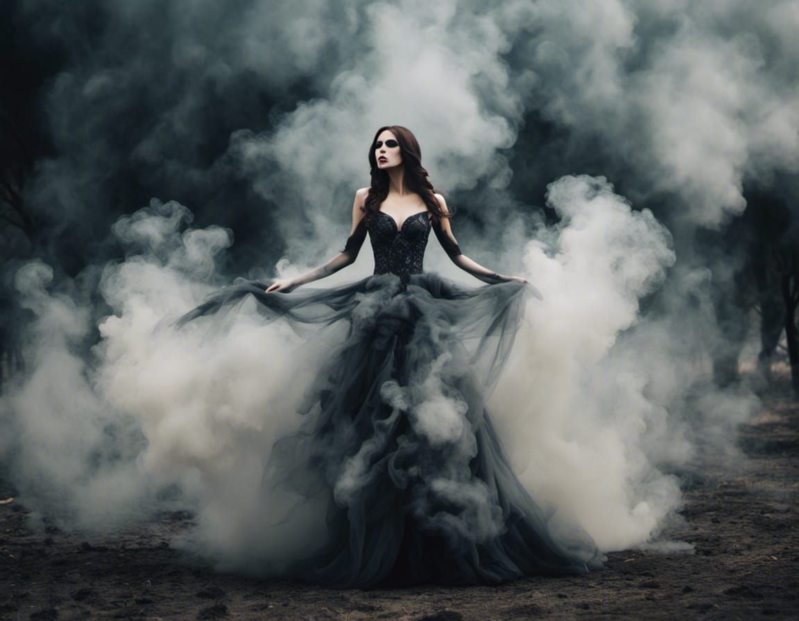 Vampire from the smoke