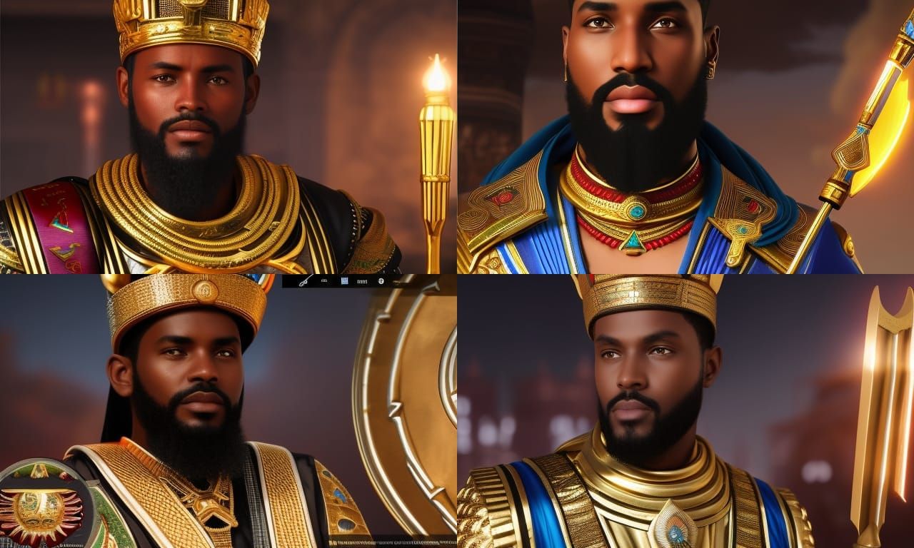 "Ancient Axum king's