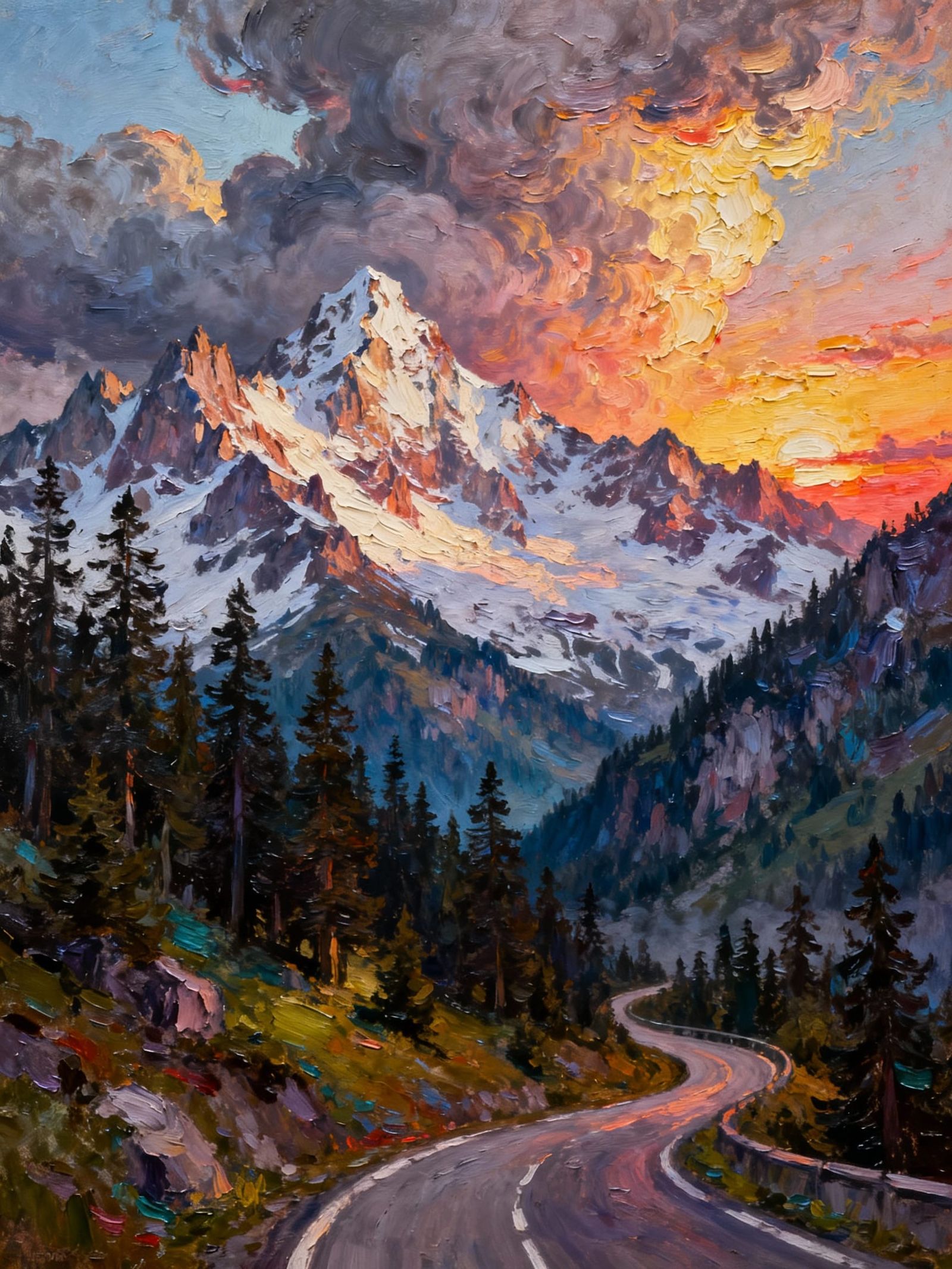 The Road to the Mountain