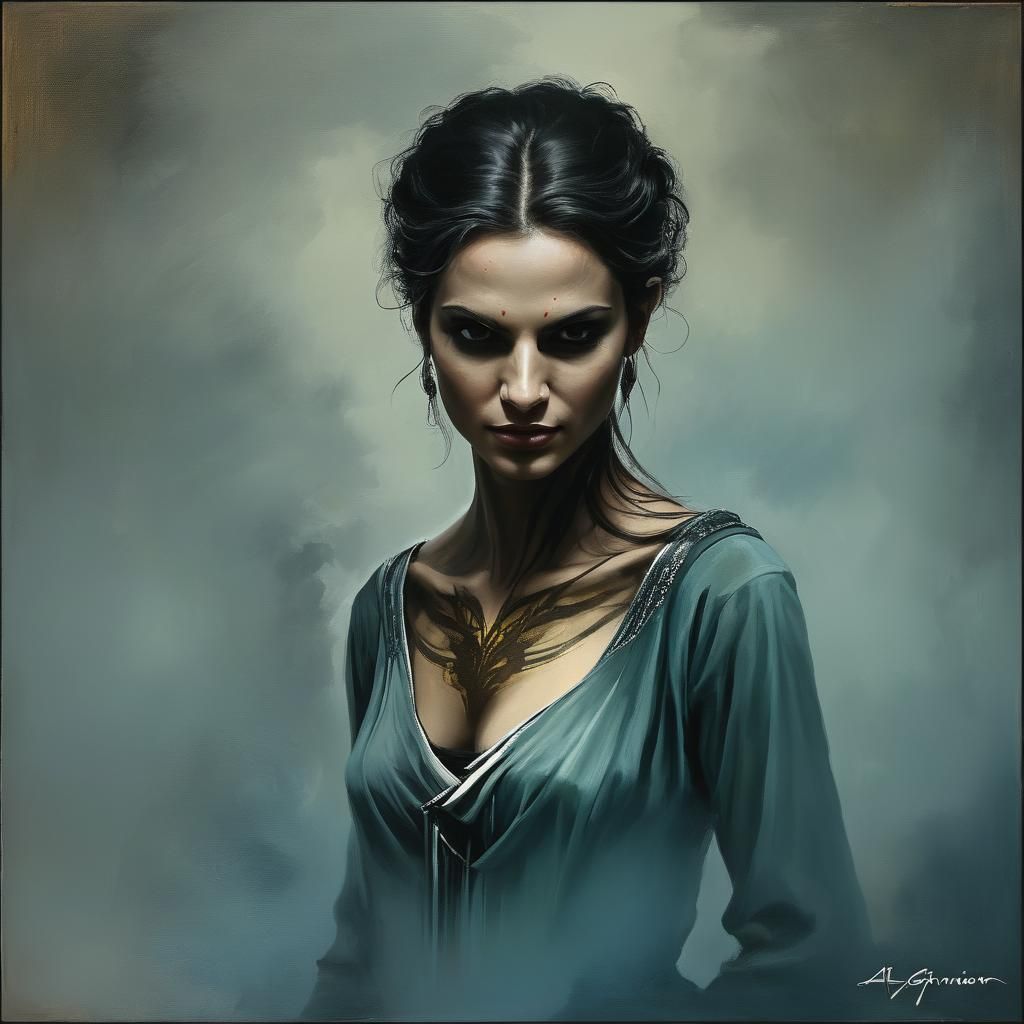 Abstract Painting Generated by AI