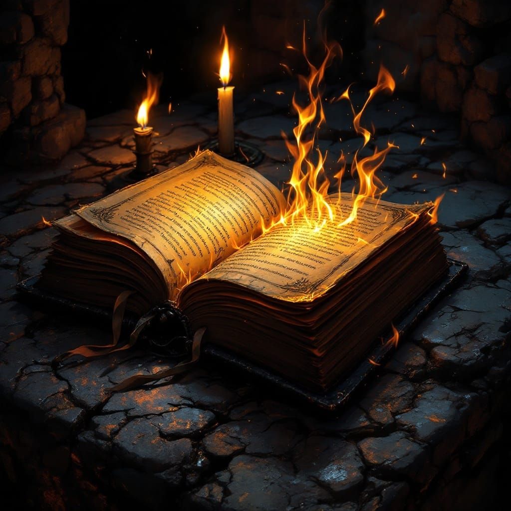 Dark Fantasy Masterpiece: Sacred Book of Forbidden Knowledge