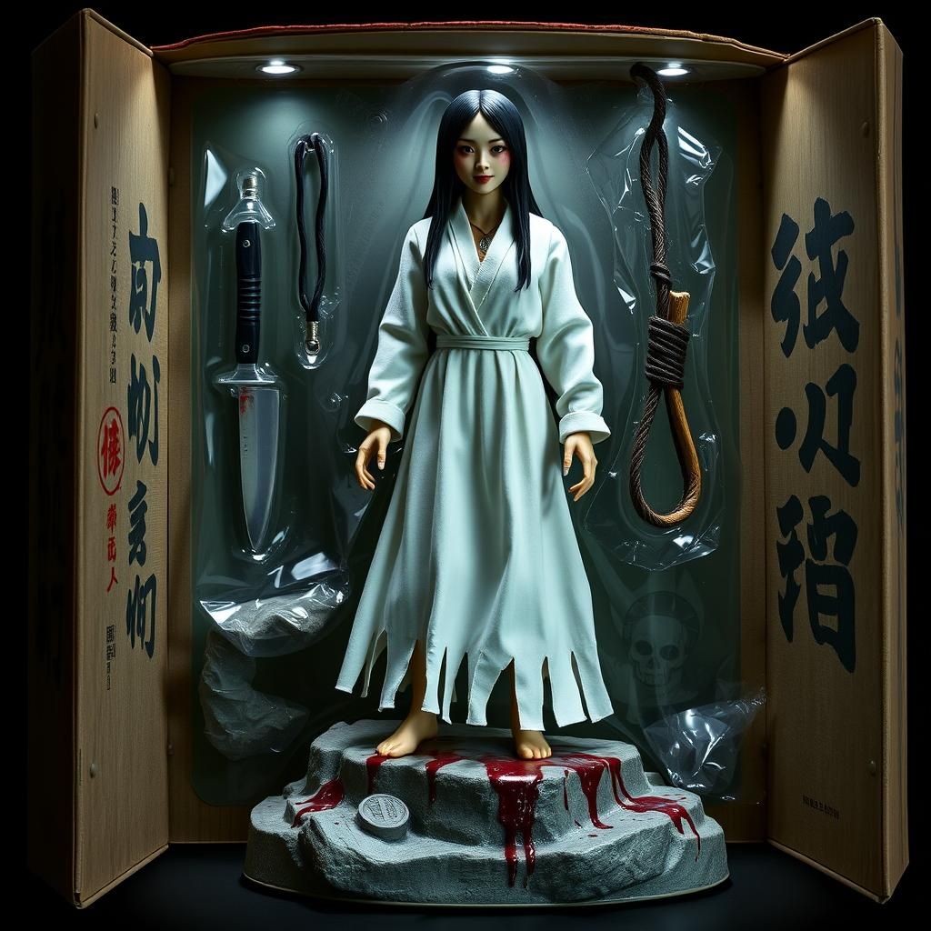 Sadako Yamamura Action Figure in NECA Style