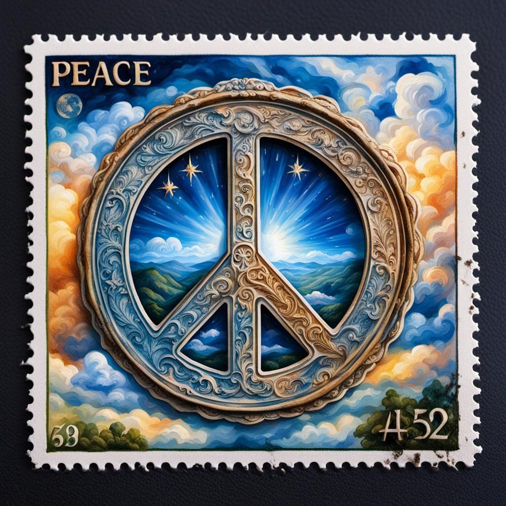 Belgica Postage Stamp in Rubens Style