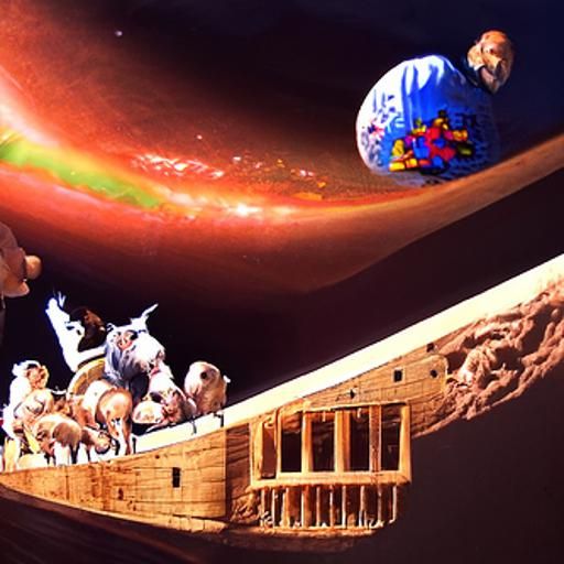 Noah's Ark Reimagined in Space