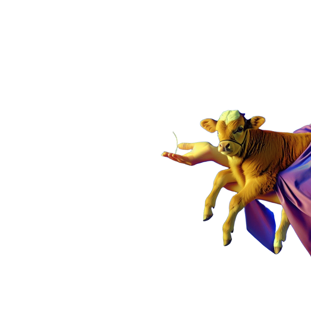 Sacrificial Calf: A Matte Painting in Complementary Colors