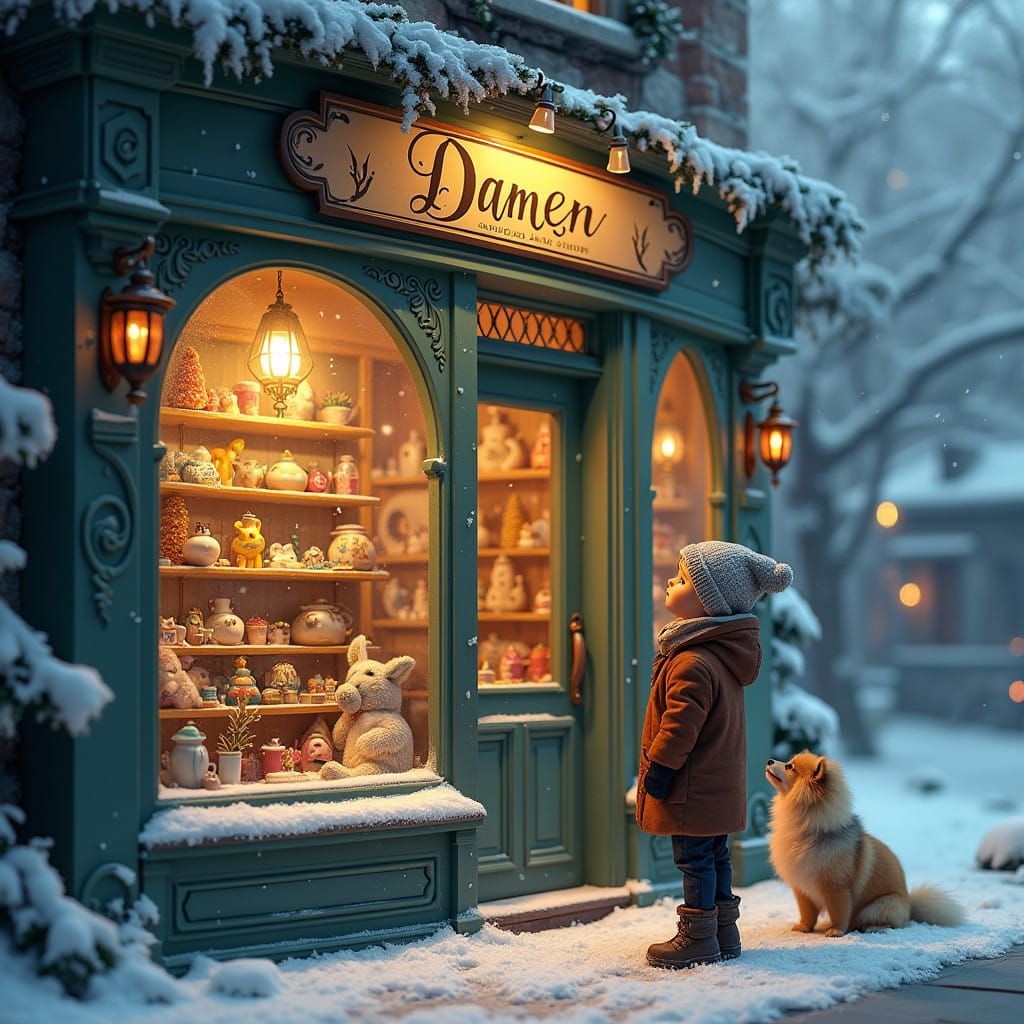 Damen Card and Gift Shop. Damen Avenue,
Chicago, Illinois