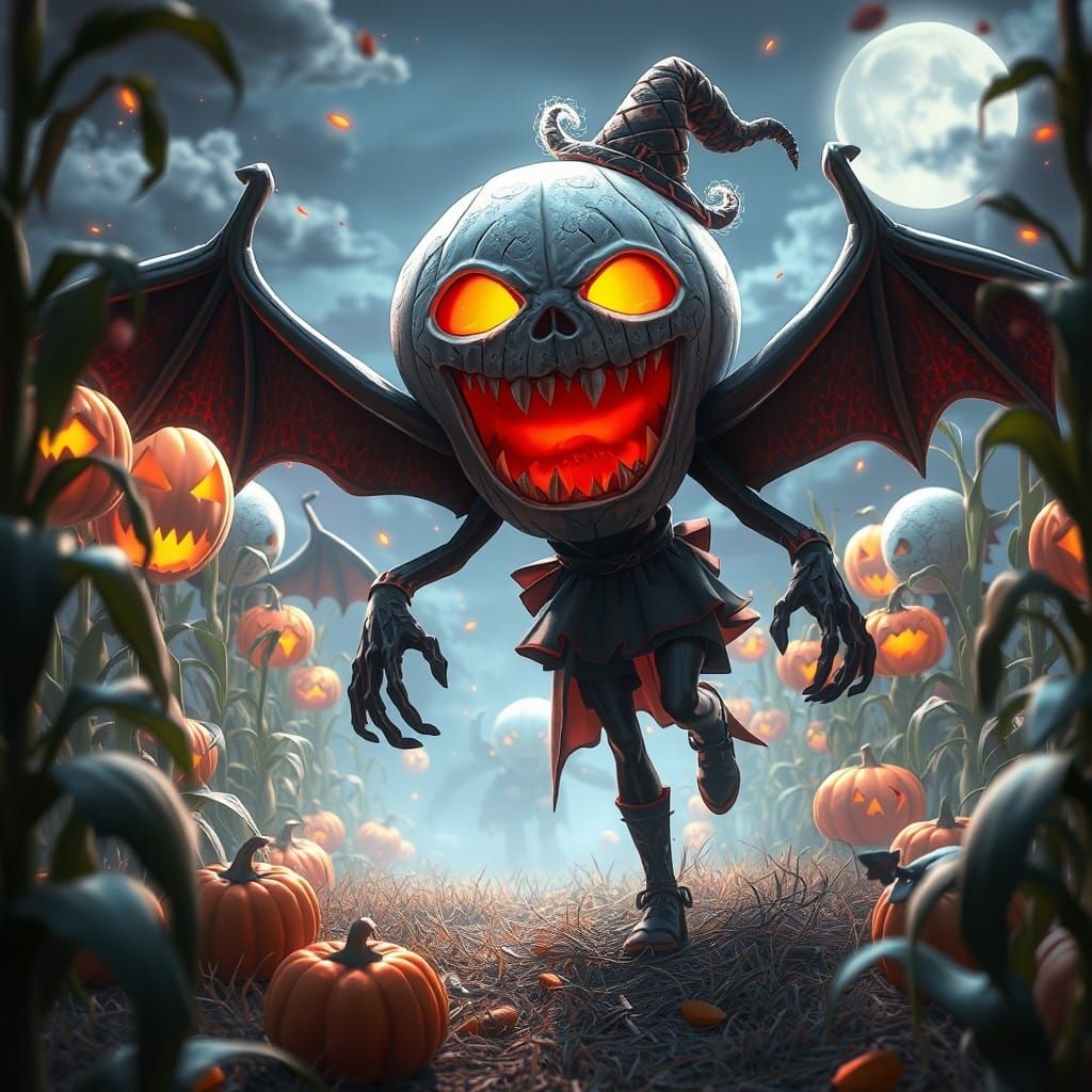 Nightmare Harvest Festival Art