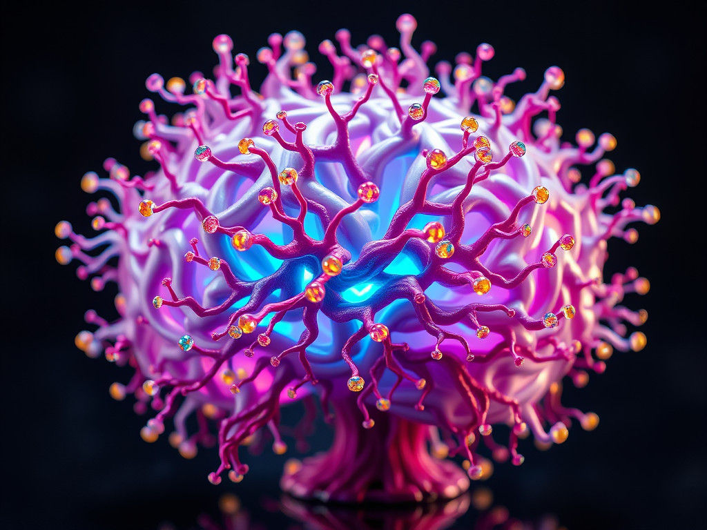 Futuristic SynthBrain Toy: Fractal Fluctuforming Design