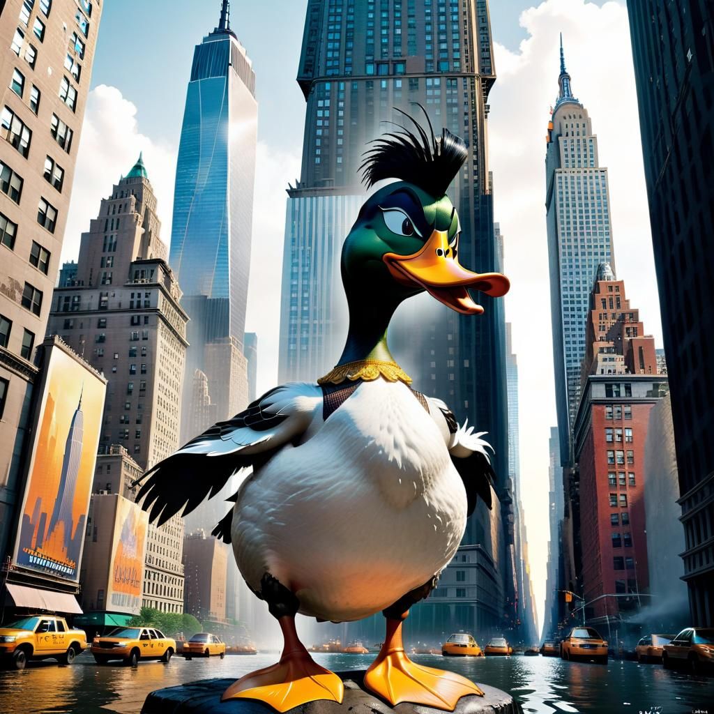 King Daffy: Colossal Duck Over New York City
