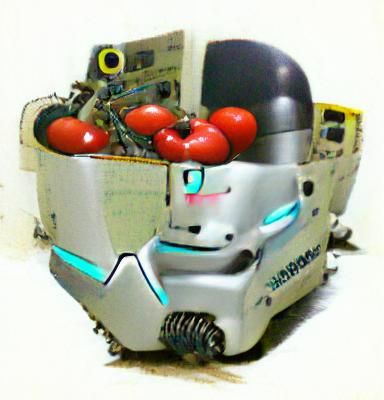Futuristic Robot Generated by AI
