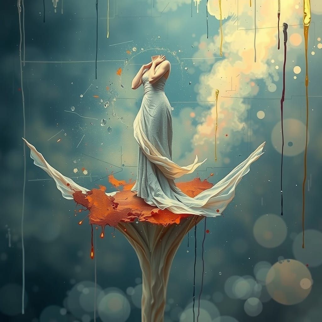 Mystical Dreamscape on Miniature Stage