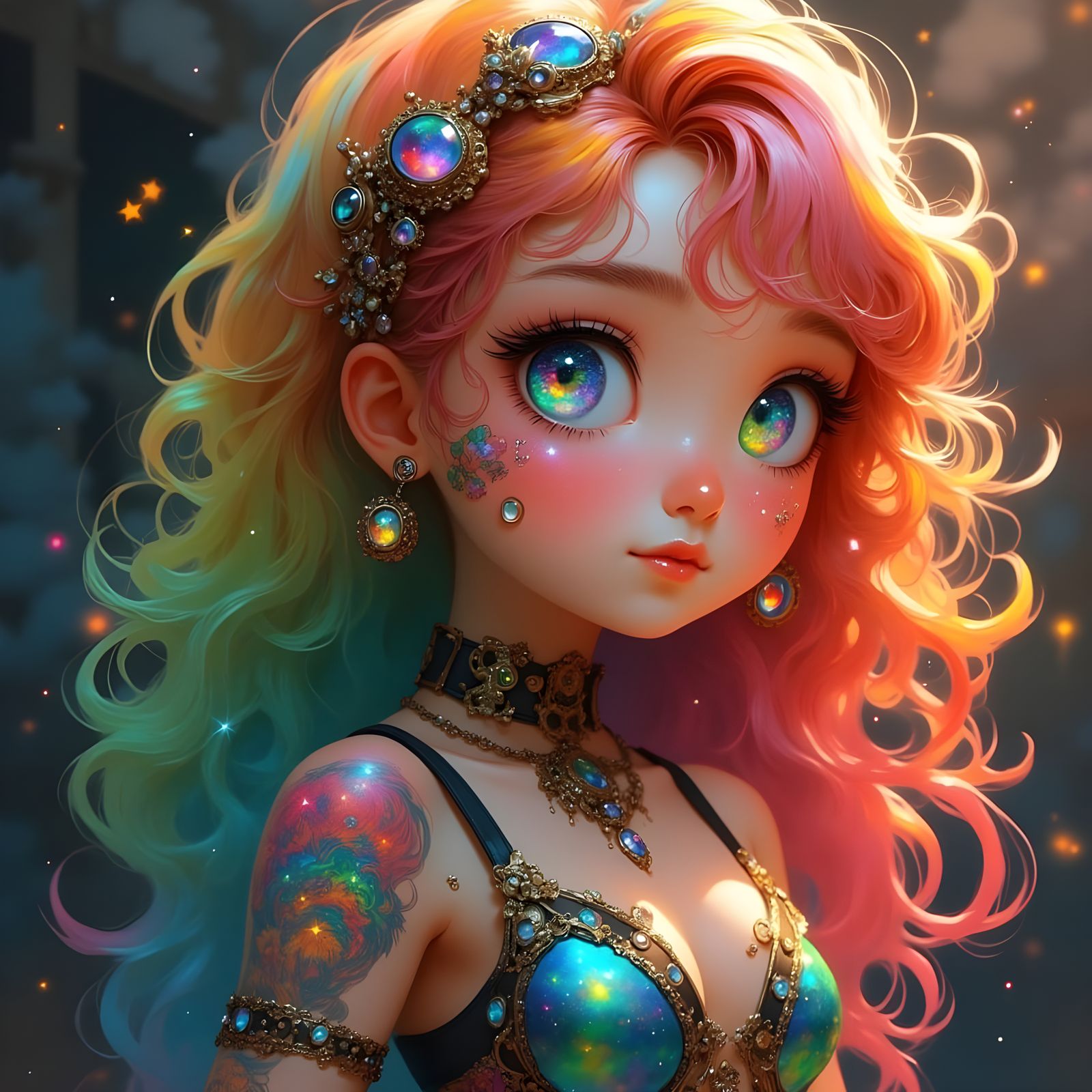 Jelly-style Rainbow Brite 🌈 ✨️