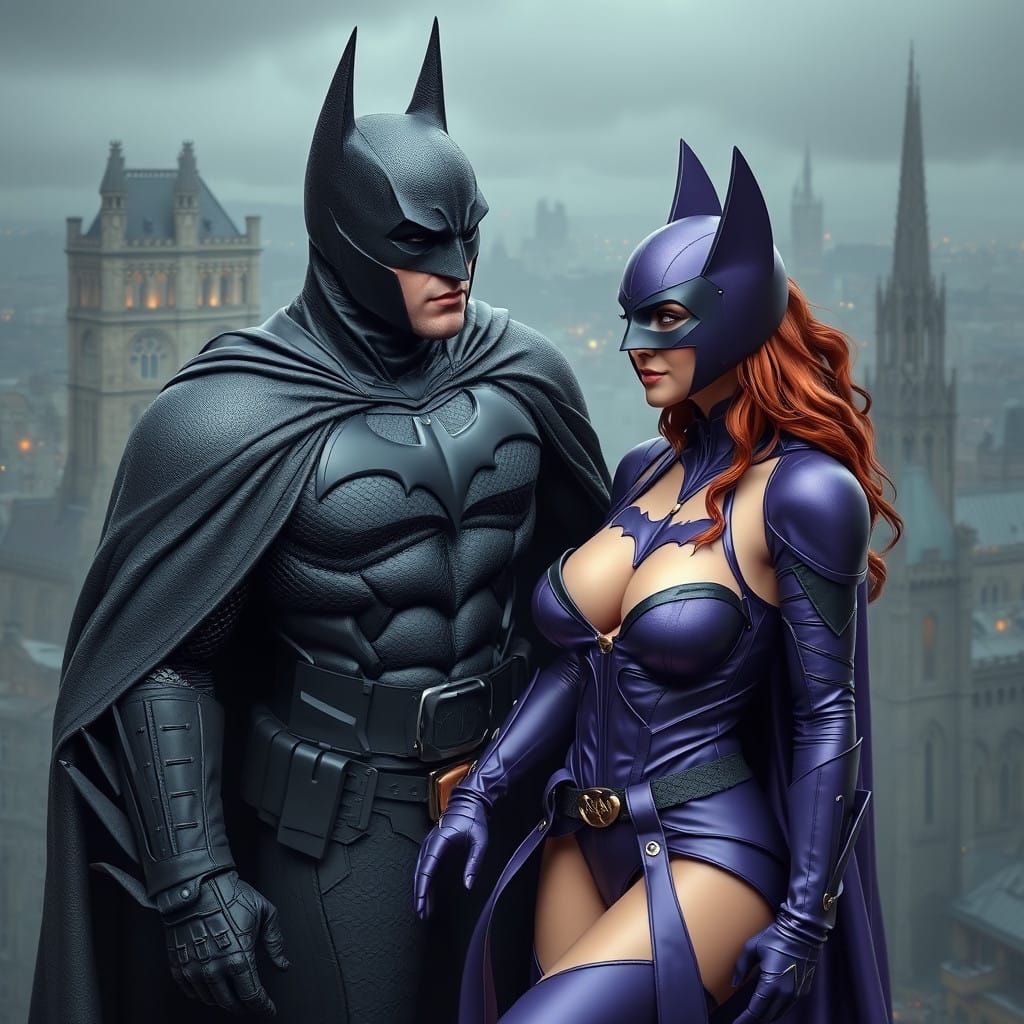 Lord Bat, the Medieval Knight of Gothos is distracted by Bat...