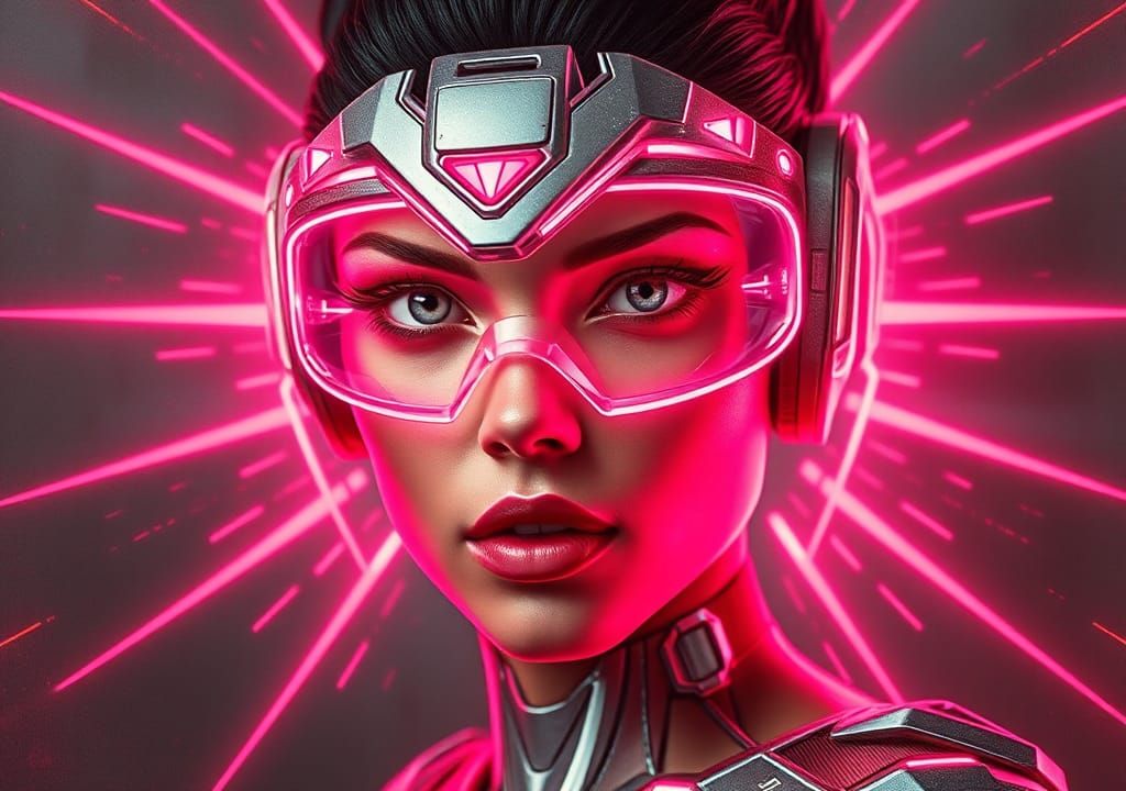 Magnetic Vision of Amazon Supermodel Squadron