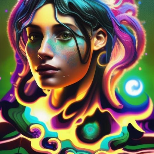 The catalyst of wonder& imagination& whimsical vibes& magical vibes& psychedelic vibes