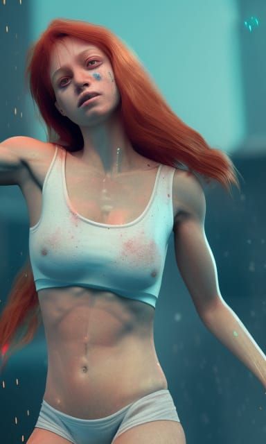 Girl In Workout Gear