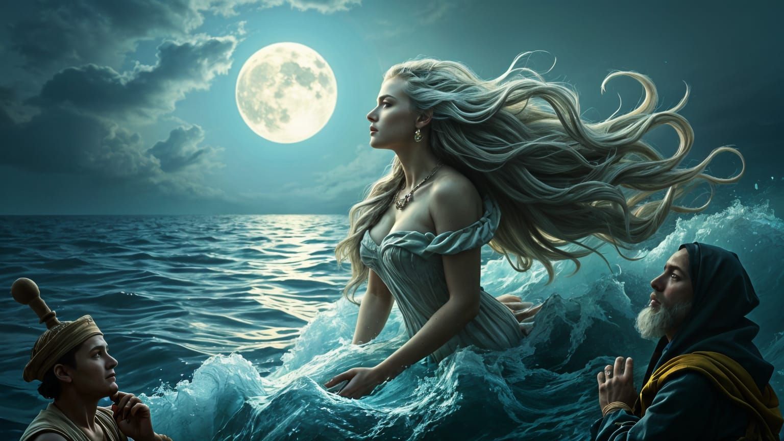 Alfred Sisley:
Ondra
(Huana: Ngati) is the goddess of all seas and oceans, who according to legend was in love with t...