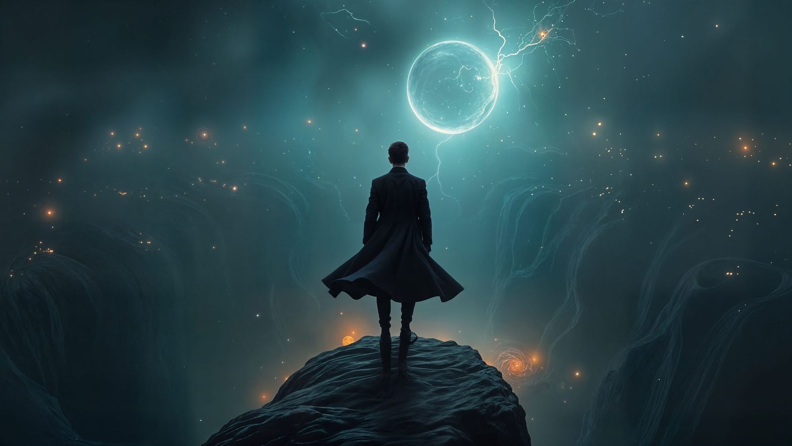 Infinite Void: An AI-Generated Visual Concept