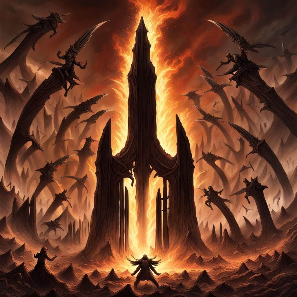 The Gates to heaven are burning