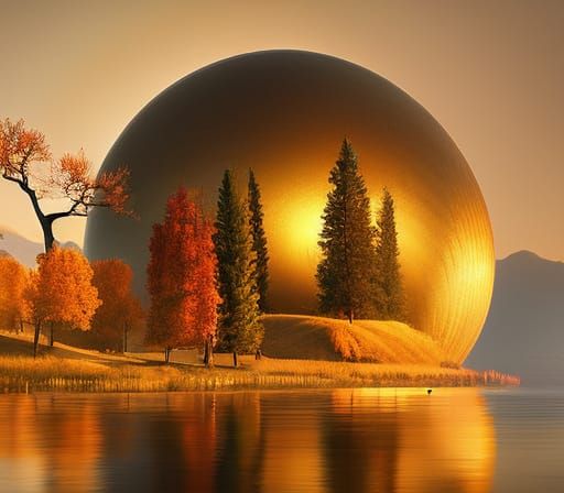 Surreal Living House Devouring Humans in Paranormalpunk Styl...