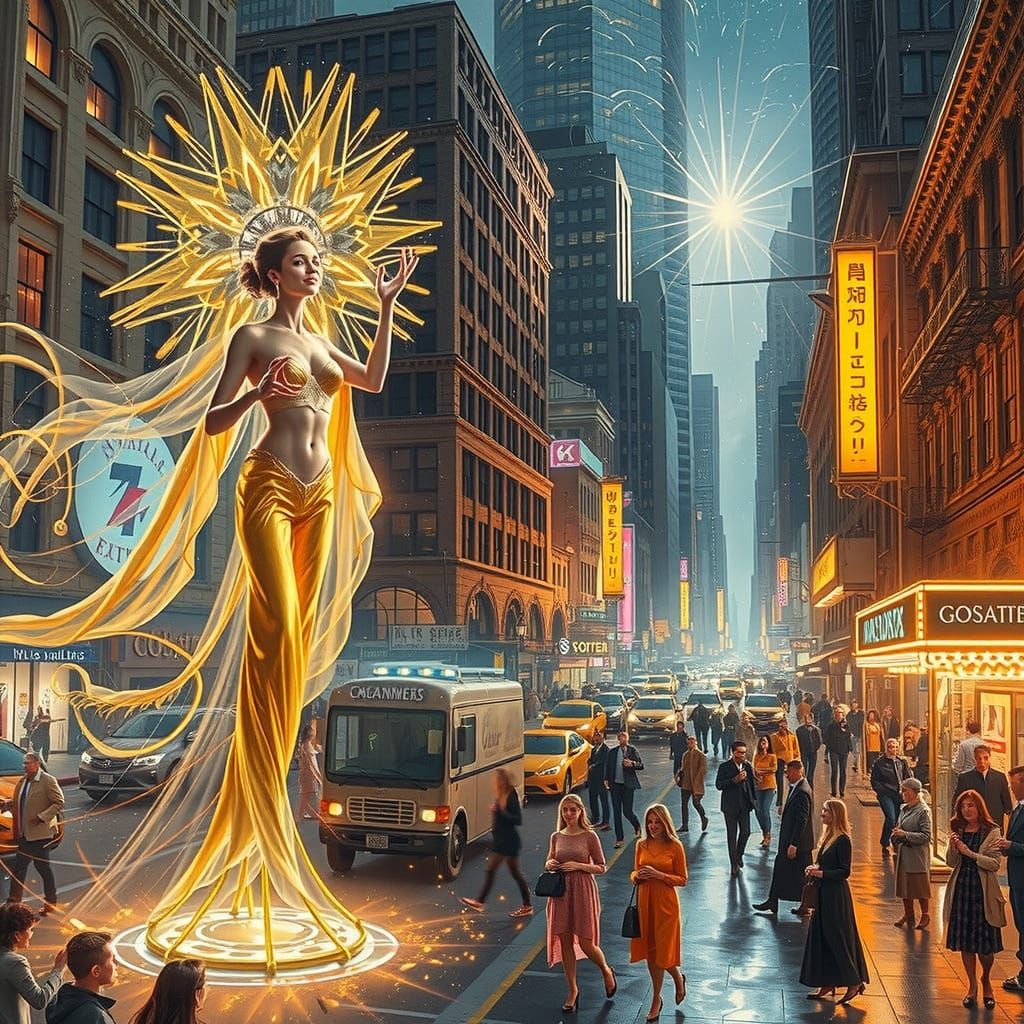 Golden Goddess of Urban Magic